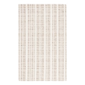 Safavieh Fifth Avenue 5'-0&quot x 8'-0&quot Wool  Hand loomed Rug in Ivory / Taupe