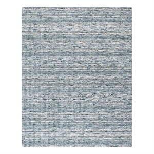 Safavieh Element 8'-0&quot x 10'-0&quot Wool  Hand loomed Rug in Teal / Beige