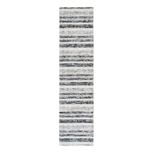 Safavieh Element 2'-3&quot x 9'-0&quot Wool  Hand loomed Rug in Navy / Ivory