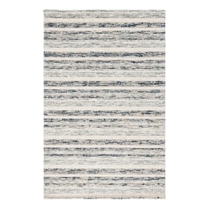 Safavieh Element 4'-0&quot x 6'-0&quot Wool  Hand loomed Rug in Navy / Ivory