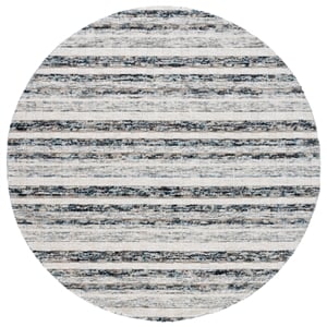 Safavieh Element 6'-0&quot x 6'-0&quot Wool  Hand loomed Rug in Navy / Ivory