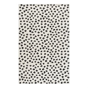 Safavieh Fifth Avenue 4'-0&quot x 6'-0&quot Wool and Cotton Hand Tufted RuginIvory/Black