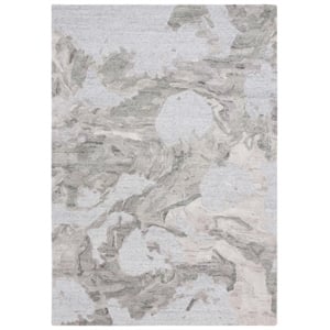 Safavieh Fifth Avenue 6'-0&quot x 9'-0&quot Wool  Hand Tufted Rug in Gray