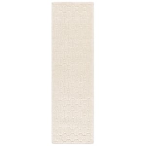 Safavieh Fifth Avenue 2'-3&quot x 8'-0&quot Wool and Cotton Hand Tufted Rug in Ivory