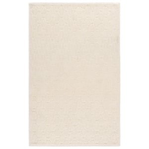 Safavieh Fifth Avenue 3'-0&quot x 5'-0&quot Wool and Cotton Hand Tufted Rug in Ivory