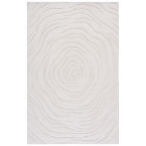 Safavieh Glamour 8'-0&quot x 10'-0&quot Wool Hand Tufted Rug in Ivory