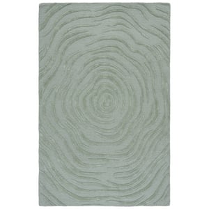 Safavieh Glamour 9'-0&quot x 12'-0&quot Wool Hand Tufted Rug in Green