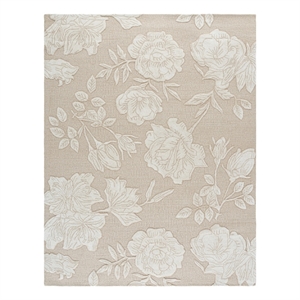 Safavieh Glamour 8'-0&quot x 10'-0&quot Wool Hand Tufted Rug in Beige / Ivory