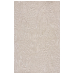 Safavieh Glamour 8'-0&quot x 10'-0&quot Wool Hand Tufted Rug in Beige / Ivory
