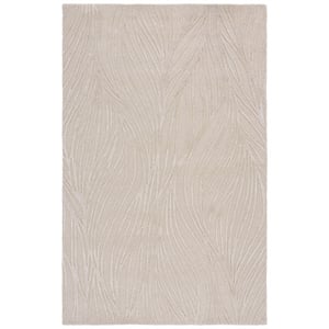 Safavieh Glamour 9'-0&quot x 12'-0&quot Wool Hand Tufted Rug in Beige / Ivory
