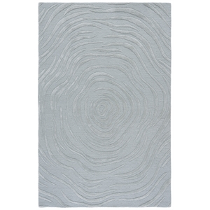 Safavieh Glamour 8'-0&quot x 10'-0&quot Wool Hand Tufted Rug in Light Gray