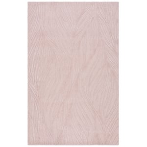 Safavieh Glamour 6'-0&quot x 9'-0&quot Wool Hand Tufted Rug in Pink / Ivory