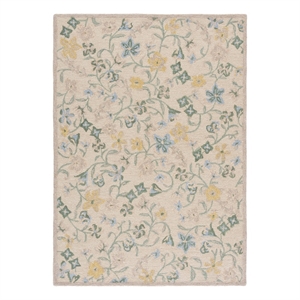 Safavieh Chelsea 9'-0&quot x 12'-0&quot Wool and Cotton Hand Tufted Rug in Beige / Green
