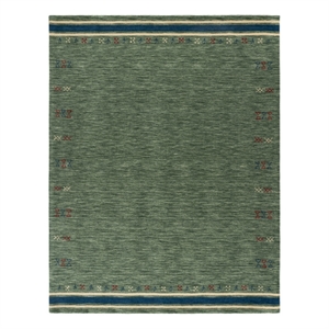 Safavieh Himalaya 8'-0&quot x 10'-0&quot Wool  Hand Loomed Rug in Sage / Green