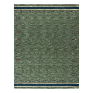 Safavieh Himalaya 9'-0&quot x 12'-0&quot Wool  Hand Loomed Rug in Sage / Green