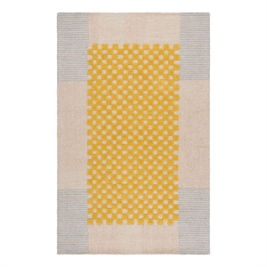 Safavieh Genre 5'-0&quot x 8'-0&quot Wool and Cotton Hand Tufted Rug in Gold / Beige