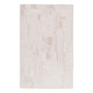 Safavieh Harvest 4'-0&quot x 6'-0&quot Wool  Hand Tufted Rug in Beige / Ivory