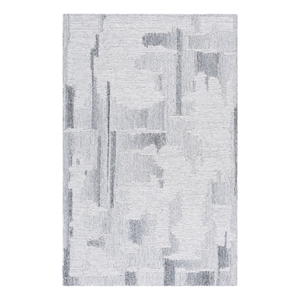 Safavieh Harvest 3'-0&quot x 5'-0&quot Wool  Hand Tufted Rug in Gray / Ivory