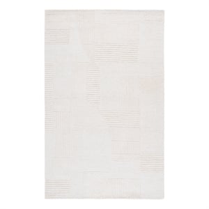 Safavieh Harvest 4'-0&quot x 6'-0&quot Wool and Cotton Hand tufted Rug in Ivory