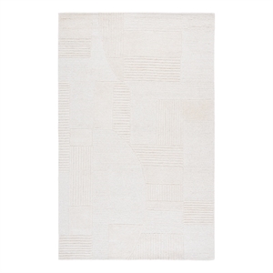 Safavieh Harvest 6'-0&quot x 9'-0&quot Wool and Cotton Hand tufted Rug in Ivory