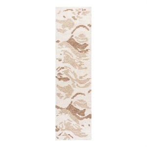 Safavieh Harvest 2'-3&quot x 9'-0&quot Wool  Hand Tufted Rug in Ivory / Beige
