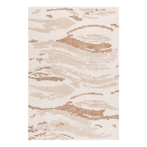 Safavieh Harvest 4'-0&quot x 6'-0&quot Wool  Hand Tufted Rug in Ivory / Beige