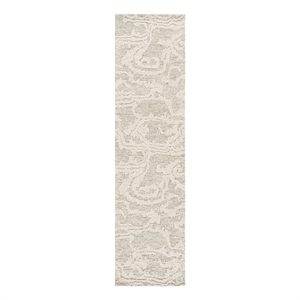 Safavieh Harvest 2'-3&quot x 9'-0&quot Wool and Cotton Hand Tufted Rug in Gray / Ivory
