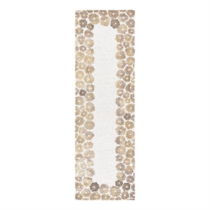 Safavieh Jardin 2'-3&quot x 8'-0&quot Wool Hand Tufted Rug in Beige / Ivory