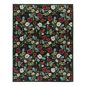 Safavieh Jardin 9'-0&quot x 12'-0&quot Polyester and Cotton Hand Tufted Rug in Green/Red