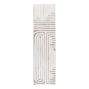 Safavieh Kilim 2'-3&quot x 11'-0&quot Wool  Handmade Rug in Beige / Ivory