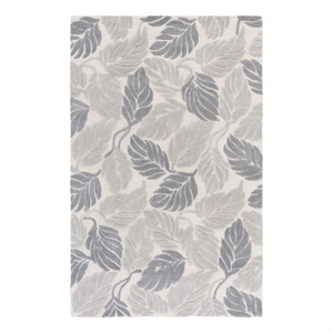 Safavieh Jardin 5'-0&quot x 8'-0&quot Wool and Cotton Hand tufted Rug in Gray / Ivory