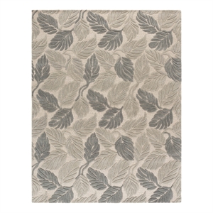 Safavieh Jardin 9'-0&quot x 12'-0&quot Wool and Cotton Hand tufted Rug in Gray / Ivory