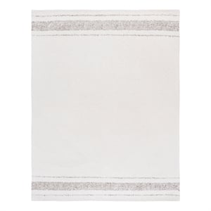 Safavieh Kenya 8'-0&quot x 10'-0&quot Wool  Hand Tufted Rug in Ivory