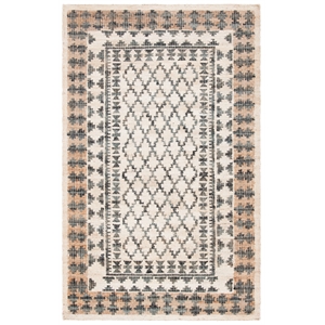 Safavieh Kilim 2'-0&quot x 3'-0&quot Jute Flat Weave Rug in Ivory / Gray
