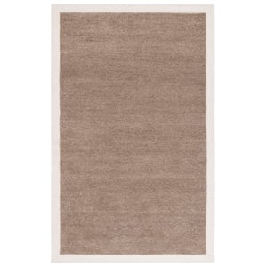 Safavieh Metro 6'-0&quot x 9'-0&quot Wool and Cotton Hand Tufted Rug in Beige / Ivory