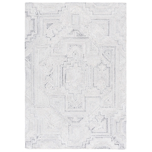 Safavieh Metro 2'-3&quot x 8'-0&quot Wool Hand Tufted Rug in Gray / Beige
