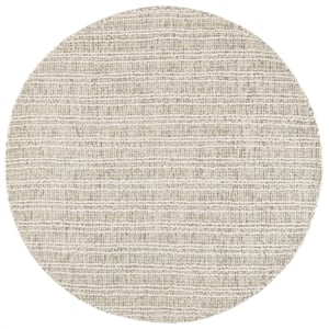 Safavieh Metro 6'-0&quot x 6'-0&quot Wool and Cotton Hand Tufted Rug in Gray / Ivory