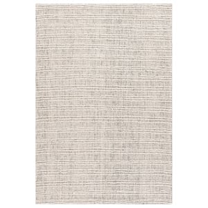 Safavieh Metro 8'-0&quot x 10'-0&quot Wool and Cotton Hand Tufted Rug in Gray / Ivory