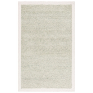 Safavieh Metro 6'-0&quot x 9'-0&quot Wool and Cotton Hand Tufted Rug in Sage / Ivory