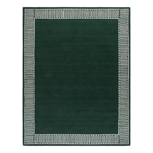 Safavieh Metro 9'-0&quot x 12'-0&quot Wool and Cotton Hand Tufted Rug in Green / Ivory