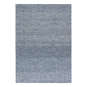 Safavieh Metro 4'-0&quot x 6'-0&quot Wool and Cotton Hand Tufted Rug in Dark Gray /Ivory