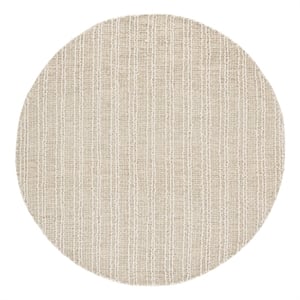 Safavieh Metro 6'-0&quot x 6'-0&quot Wool and Cotton Hand Tufted Rug in Beige / Ivory