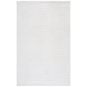 Safavieh Versailles 2'-6&quot x 8'-0&quot Polyester Power Loomed Rug in Ivory