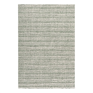 Safavieh Metro 4'-0&quot x 6'-0&quot Wool and Cotton Hand Tufted Rug in Green / Ivory