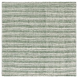 Safavieh Metro 6'-0&quot x 6'-0&quot Wool and Cotton Hand Tufted Rug in Green / Ivory