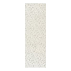 Safavieh Versailles 2'-6&quot x 8'-0&quot Polyester Power Loomed Rug in Ivory