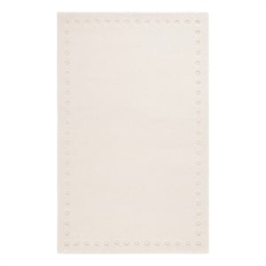 Safavieh Metro 6'-0&quot x 9'-0&quot Wool and Cotton Hand Tufted Rug in Ivory