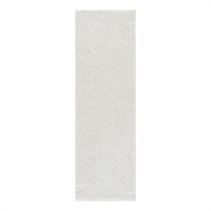 Safavieh Versailles 2'-6&quot x 8'-0&quot Polyester Power Loomed Rug in Ivory