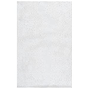 Safavieh Versailles 3'-0&quot x 5'-0&quot Polyester Power Loomed Rug in Ivory