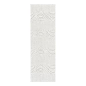 Safavieh Versailles 2'-6&quot x 8'-0&quot Polyester Power Loomed Rug in Ivory